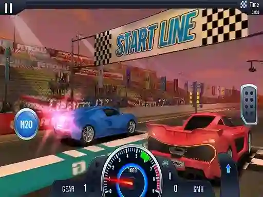 Joc Fast Line Furious Car Racing en línia