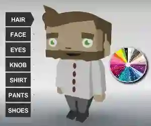 Joc Coloring Bloxy Boy en línia