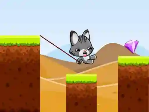 Joc Swing Cat Endless Jump en línia