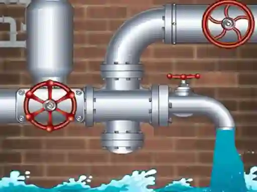 Joc Plumber Pipes 2D en línia