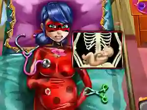 Joc Pregnant Dotted Girl Emergency en línia