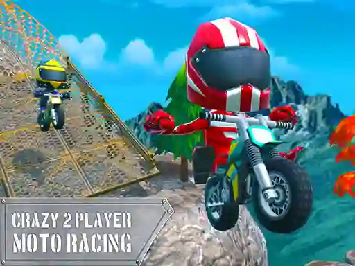 Joc Crazy 2 Player Moto Racing en línia