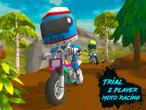 Joc Trial 2 Player Moto Racing en línia