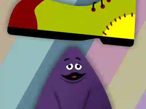 Joc Grimace vs giant clown shoes en línia