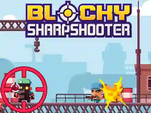 Joc Blocky Sharpshooter en línia