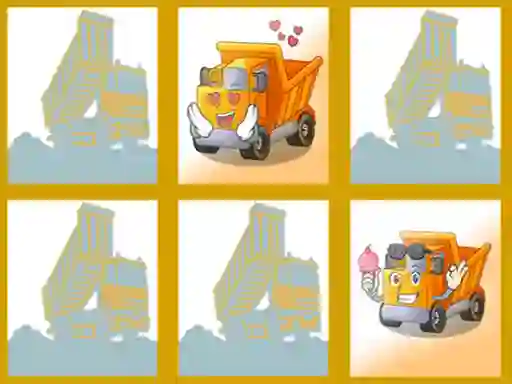 Joc Dump trucks memory en línia