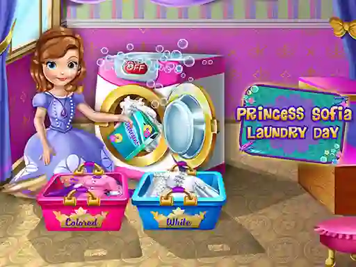 Joc Young Princess Laundry Day en línia