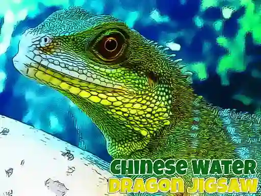Joc Chinese Water Dragon Jigsaw en línia