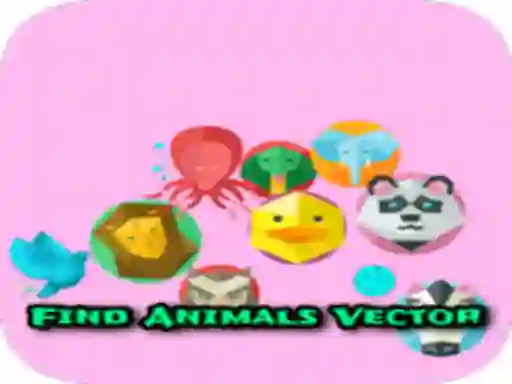 Joc Find Animals Vector en línia