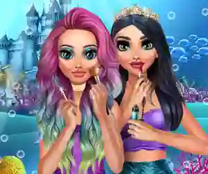 Joc Mermaids Makeup Salon en línia
