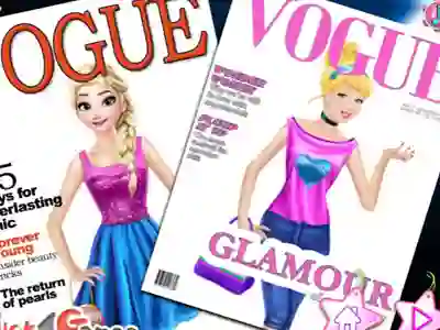 Joc Princesses On Vogue Cover en línia
