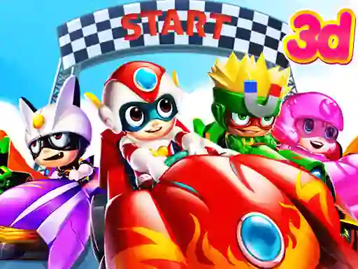 Joc Cartoon Racing 3D en línia