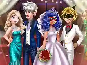 Joc Ladybug Wedding Royal Guests en línia