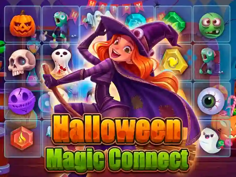 Joc Halloween Magic Connect en línia