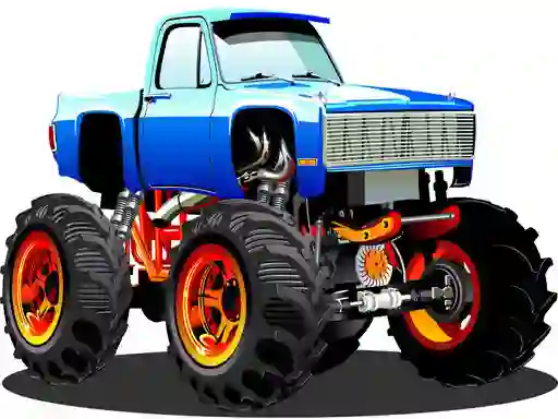 Joc Monster Truck Puzzle en línia