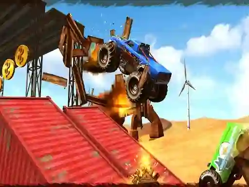 Joc Monster Truck Impossible Track Plane Simulator en línia