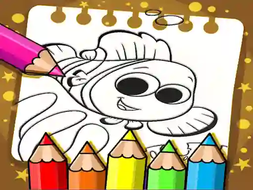 Joc Finding Nemo Color Book en línia