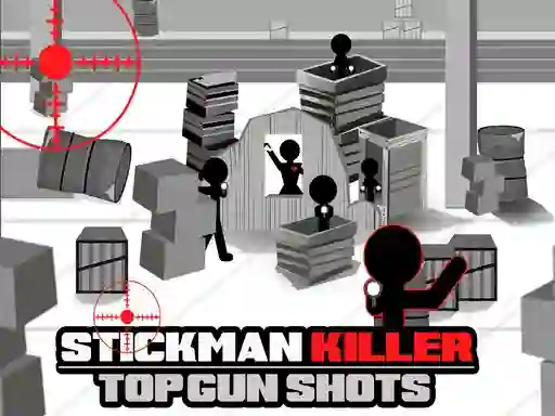 Joc Stickman Killer Top gun Shots en línia