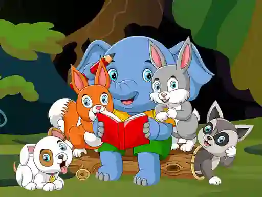Joc Cute Animals Memory en línia
