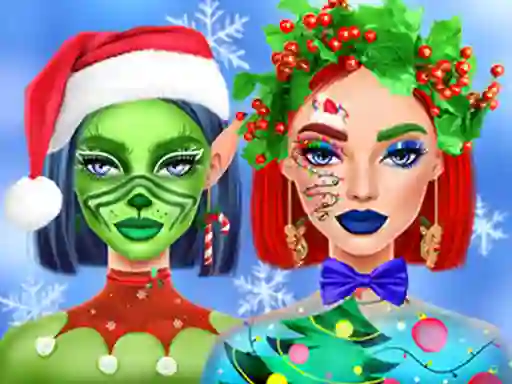 Joc Ellie Christmas Makeup en línia