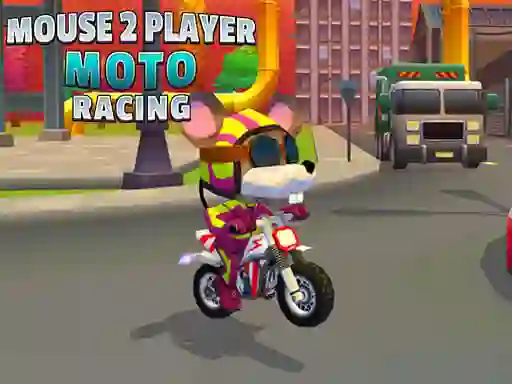 Joc Mouse 2 Player Moto Racing en línia