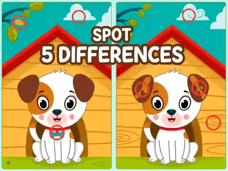 Joc Spot 5 Differences en línia