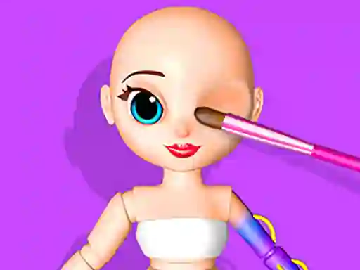 Joc ASMR Doll Repair en línia
