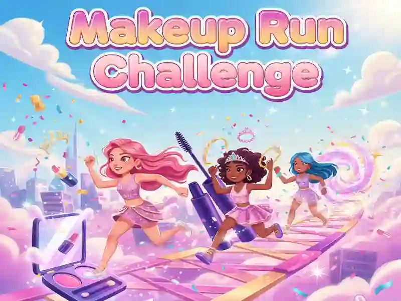 Joc Makeup Run Challenge en línia