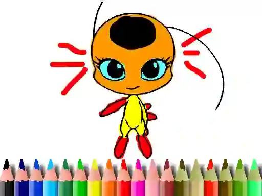 Joc Back To School: Dotted Girl Coloring en línia