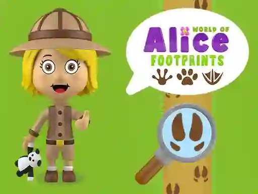 Joc World of Alice Footprints en línia