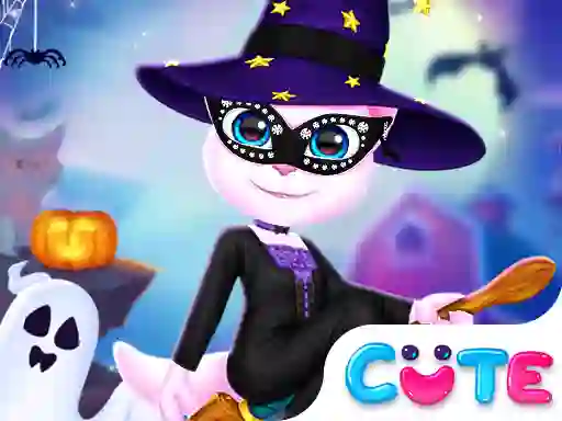 Joc Cat Girl Halloween Preparation en línia