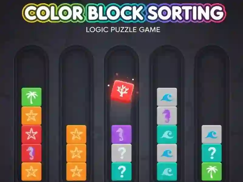 Joc Color Block Sorting en línia