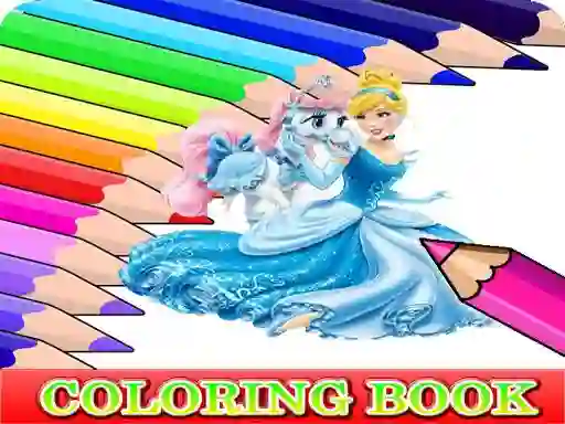 Joc Coloring Book for Cinderella en línia