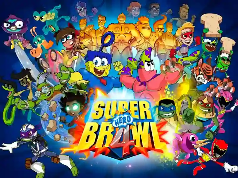 Joc Super Hero Brawl 4 en línia