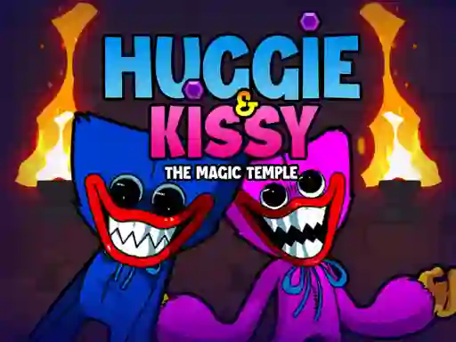Joc Huggie & Kissy The Magic Temple en línia