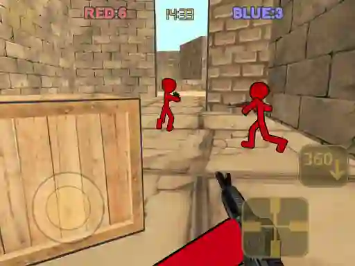Joc Stickman Counter Terror Shooter en línia