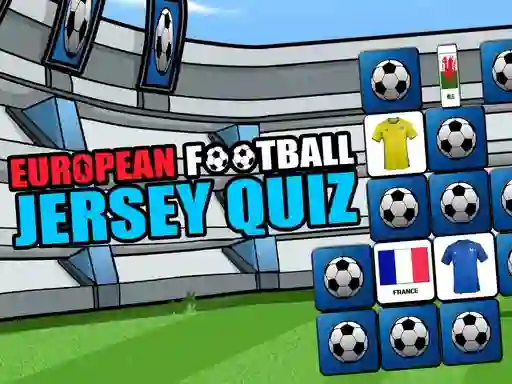 Joc European Football Jersey Quiz en línia