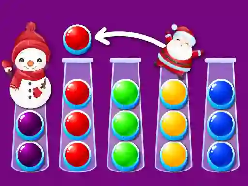 Joc Ball Sort Xmas en línia