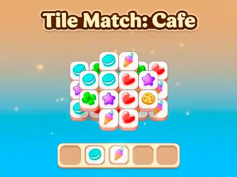 Joc Tile Match: Cafe en línia