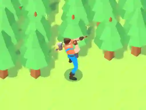Joc Idle Lumberjack 3D en línia