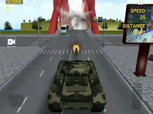 Joc Army Tank Driving Simulation en línia
