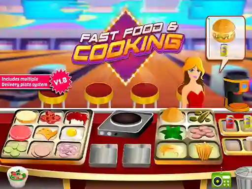 Joc Fast Food & Cooking en línia