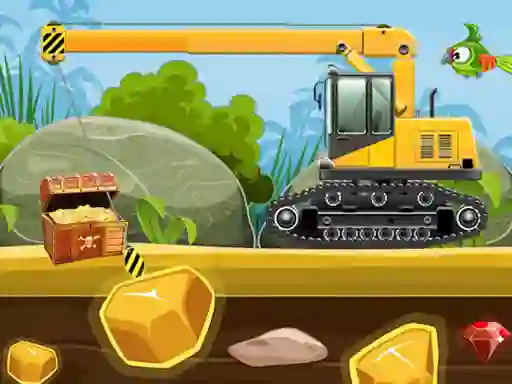 Joc Gold Truck Crane en línia