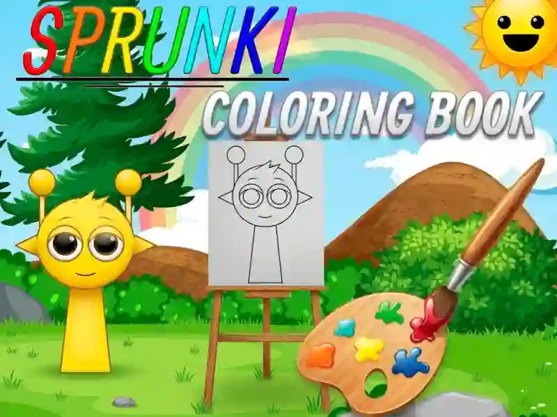 Joc Sprunki Coloring Book en línia