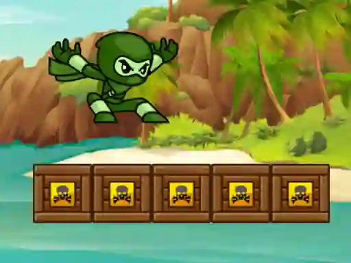 Joc Green Ninja Run en línia