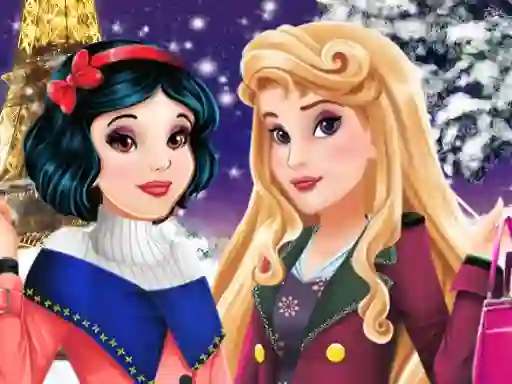 Joc Aurora and Snow White Winter Fashion en línia