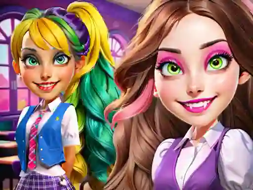 Joc Princesses at Horror School en línia