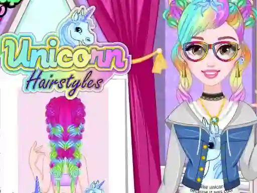 Joc Unicorn Hairstyles en línia