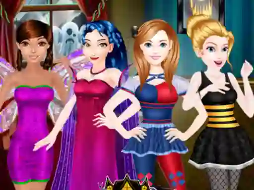 Joc Royal Halloween Party Dress Up en línia
