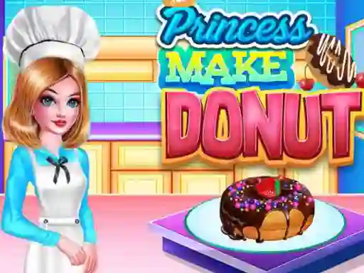 Joc Princess Make Donut en línia